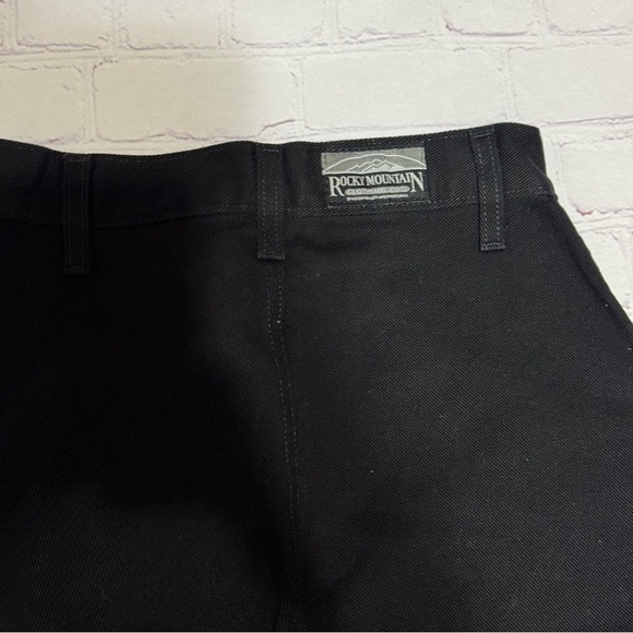 ROCKY MOUNTAIN CLOTHING CO women’s black denim jeans vintage 80s size 22 EUC - Picture 9 of 16